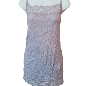 Maurices Lilac Color 3X Crinkle Tank
